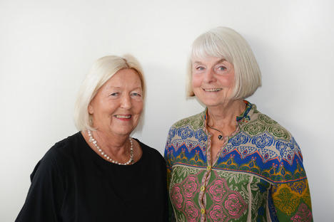 Sylva Rampe - ordff&oumlrande ff&oumlr Rf&oumlda Korset i Landskrona och Agneta Wigstrf&oumlm frn Soroptimisterna i Landskrona