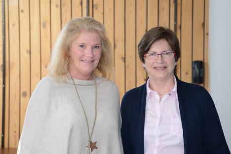 Anette Oltner och Harriet Johansen